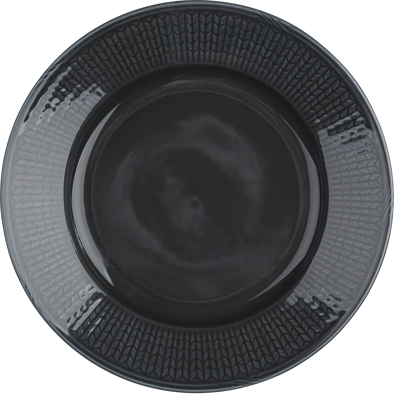 R&ouml;rstrand Swedish Grace Tallerken 21 Cm Stengr&aring; - Asietter Porcel&aelig;n Stone (Dark Grey) - 1012398