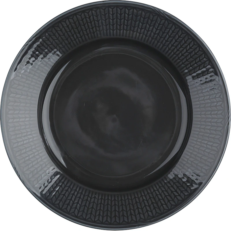 Swedish Grace Tallerken 21 cm, Stengrå