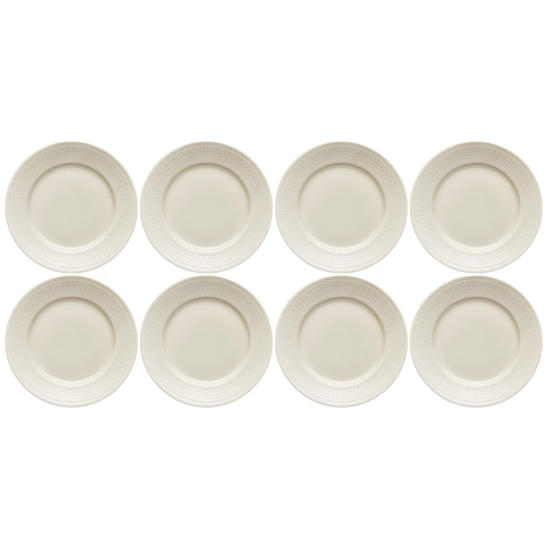 Swedish Grace Tallerken 21 cm 8-pak, Havre