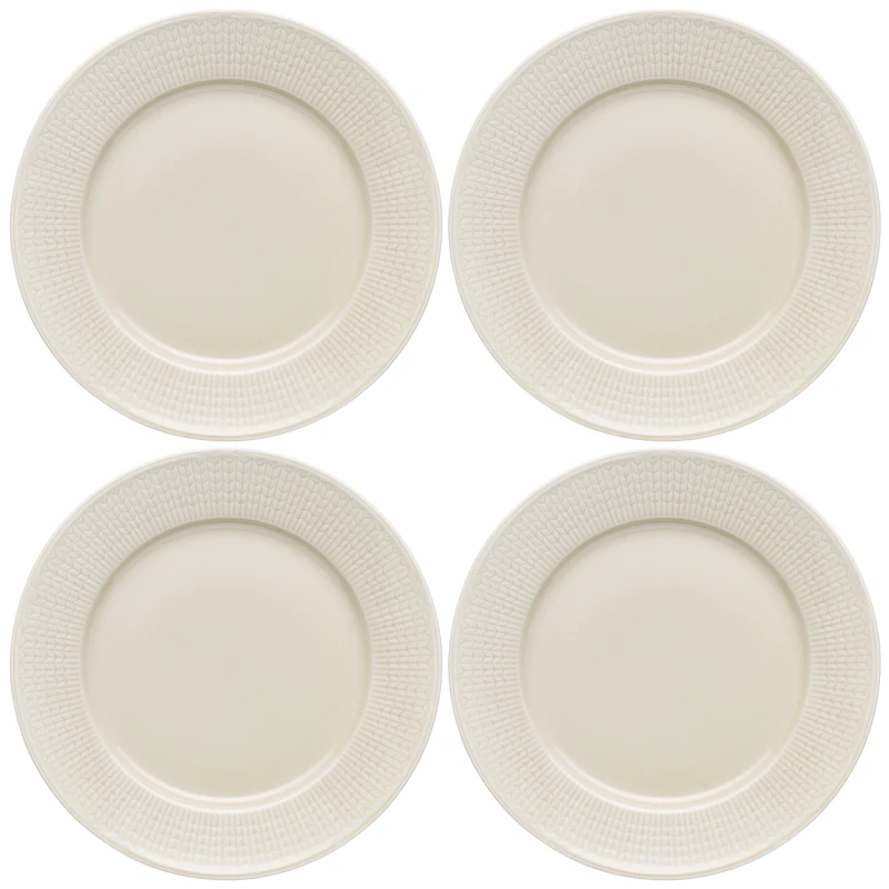 Swedish Grace Tallerkener 27 cm 4-pak, Havre