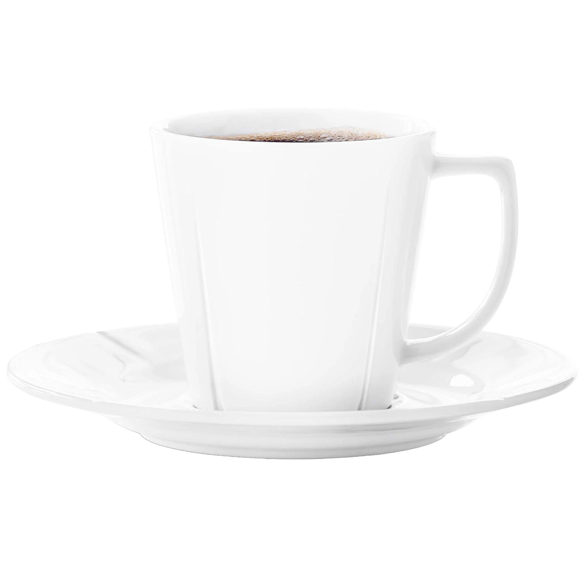 Rosendahl Copenhagen Grand Cru Kaffekop Med Underkop 26cl - Kaffekopper Porcel&aelig;n Hvid - 20361