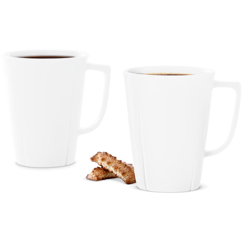 Rosendahl Copenhagen Grand Cru Krus 34 Cl 2-pak e - Kaffekopper Porcel&aelig;n Hvid - 20381