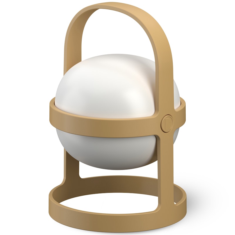 Soft Spot Solar Circular Lampe Bærbar 18,5 cm, Wheat