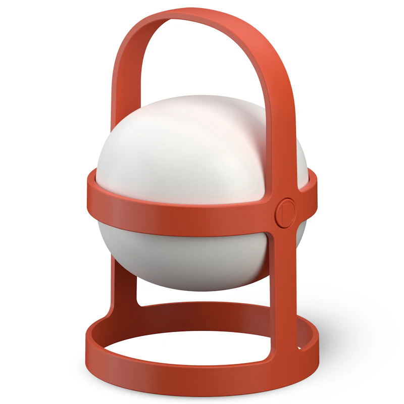 Soft Spot Solar Circular Lampe Bærbar 18,5 cm, Terrakotta