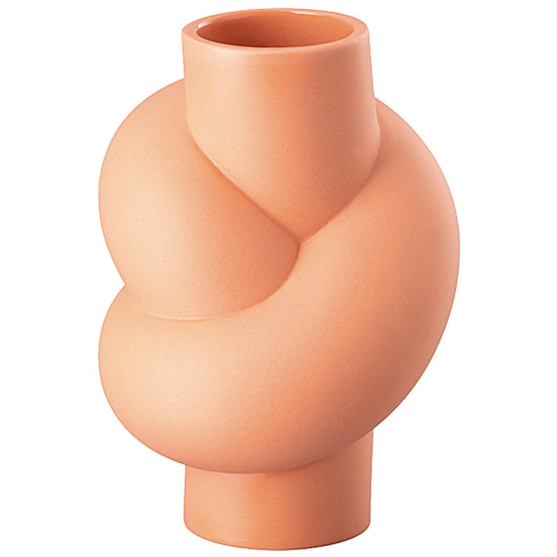 Coloured Mini Vase 10 cm, Koralfarvet