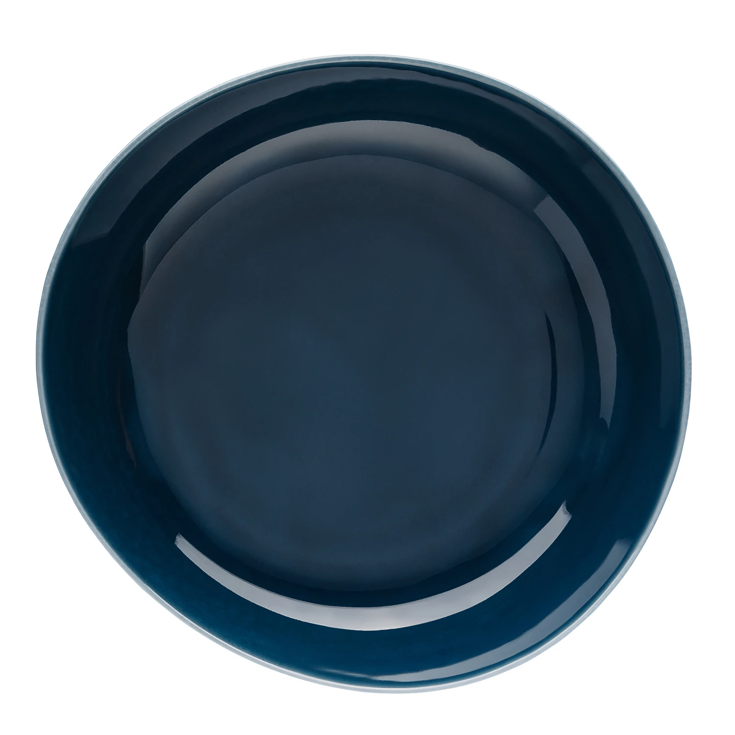 Rosenthal Junto Dyb Tallerken 22 Cm Havbl&aring; - Dybe tallerkner Porcel&aelig;n Ocean Blue - 10540-405202-10352