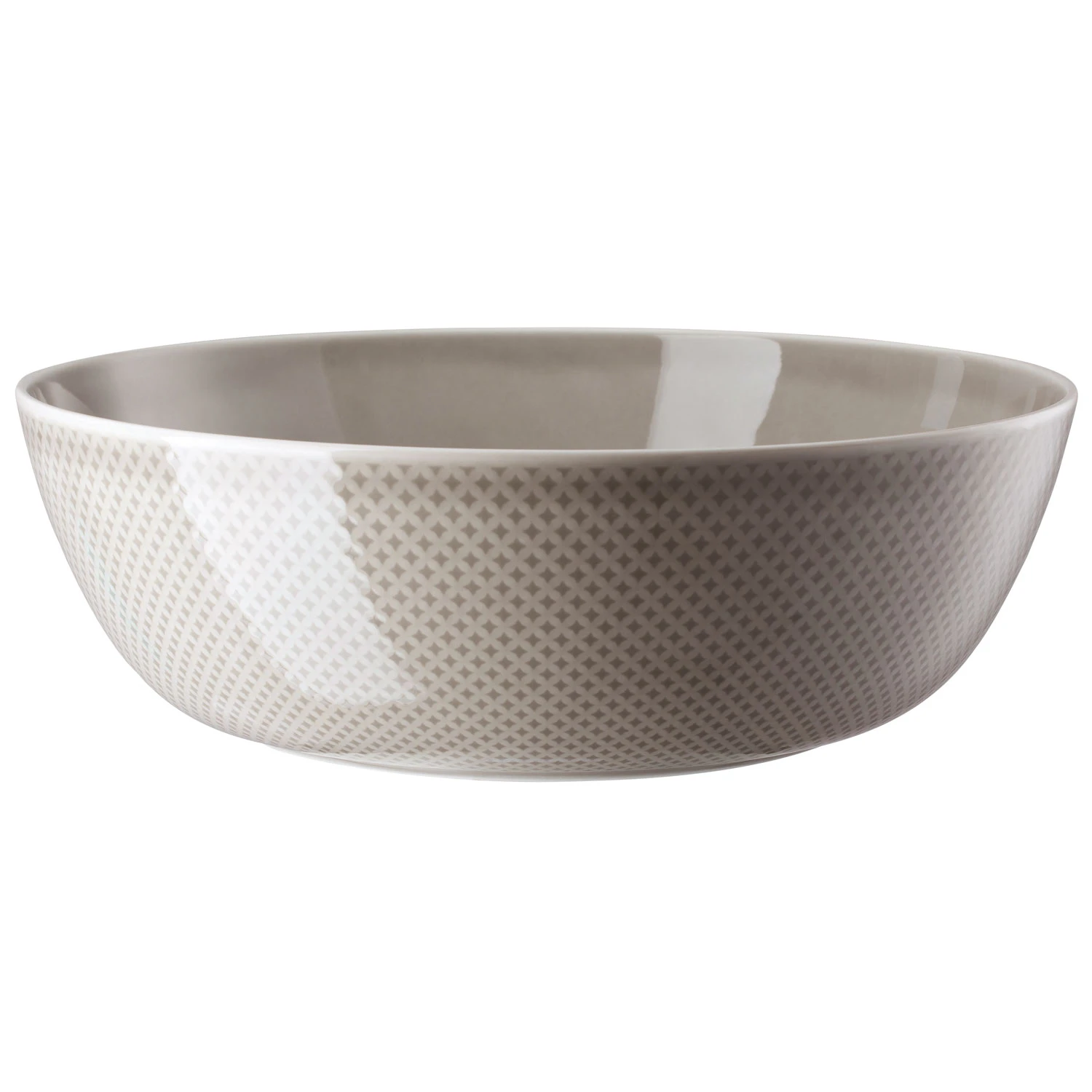Rosenthal Junto Sk&aring;l 33 Cm - Serveringssk&aring;le Porcel&aelig;n Pearl Grey - 10540-405201-13333