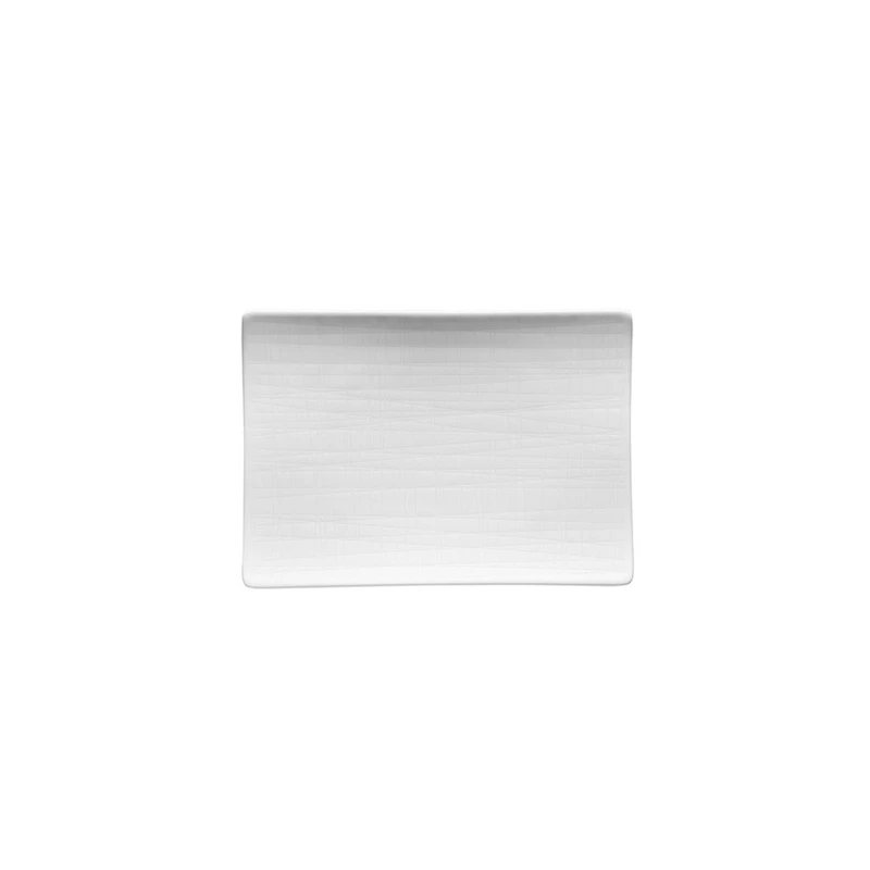 Mesh Relief  Fad 18 x 13 cm, Hvid