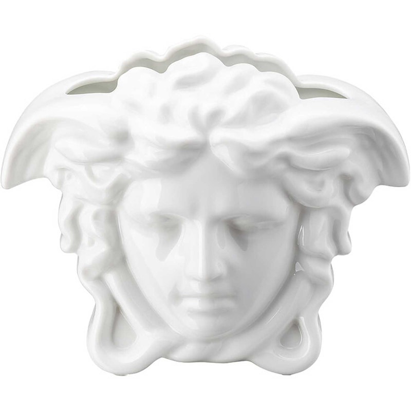 Versace Medusa Grande Vase 15 cm, Hvid