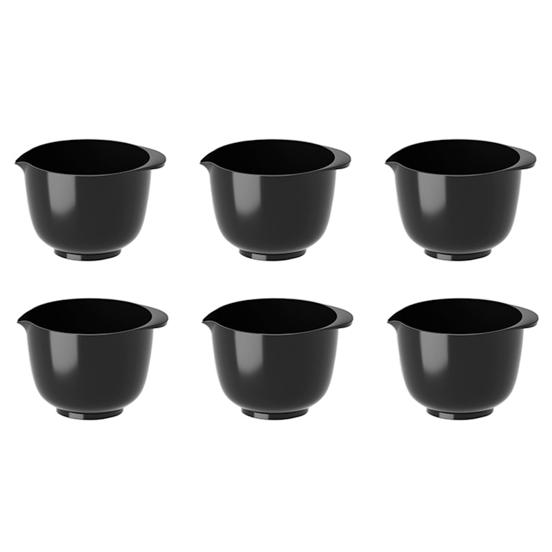Margrethe Mini Skål 25 ml 6-pak, Sort