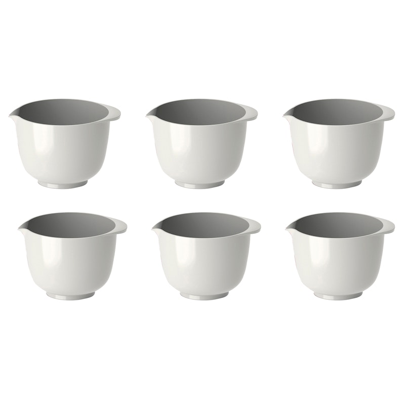 Margrethe Mini Skål 25 ml 6-pak, Hvid