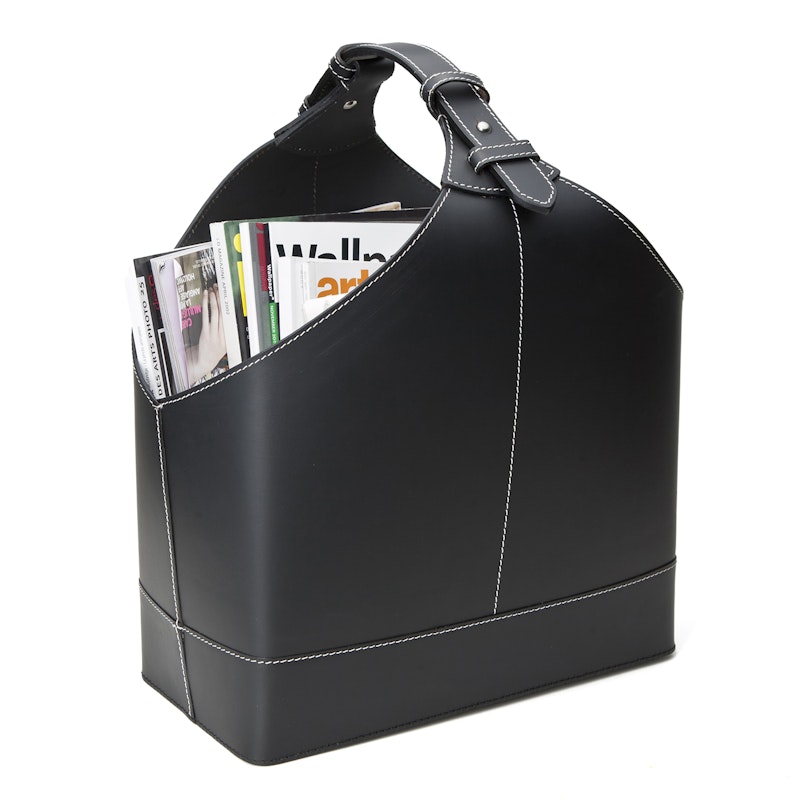 Avisholder Narrow, Sort