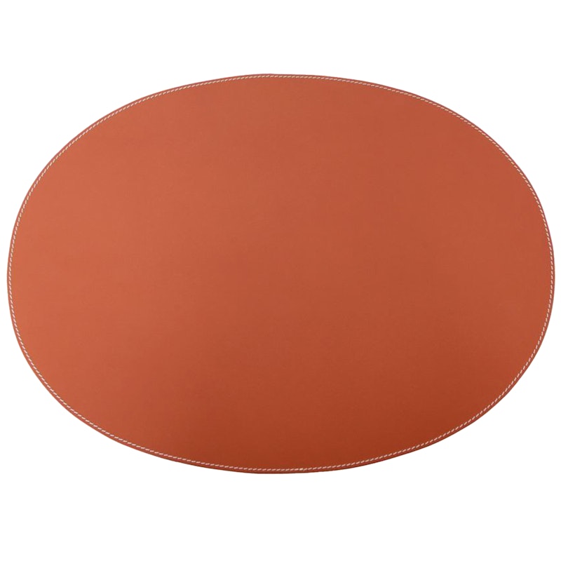 Dækkeserviet Oval 35x48cm, Cognac