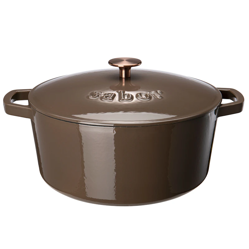 Classic Støbejernsgryde 6,7 L, Maghogany