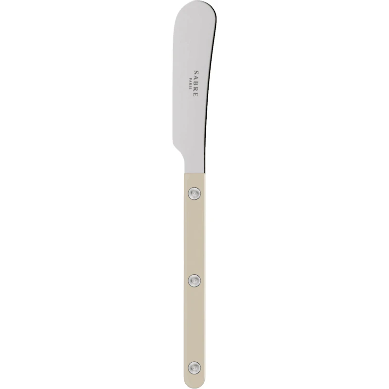 Bistrot Solid Butter Spreader, Light Khaki