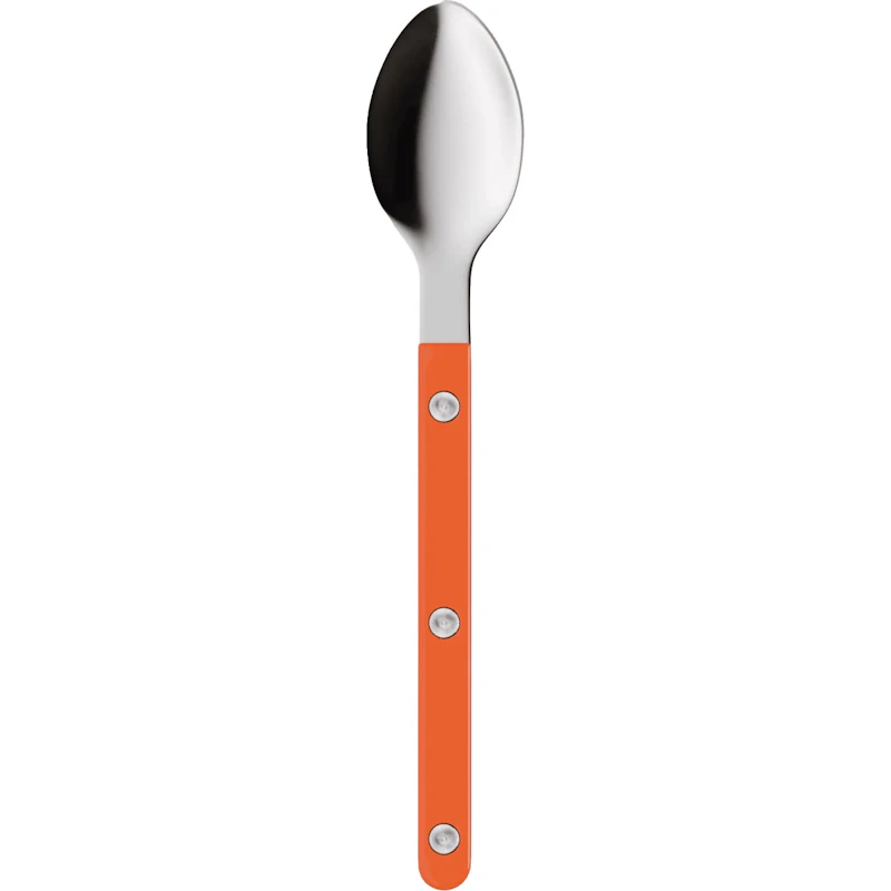 Bistrot Solid Espresso Spoon, Orange