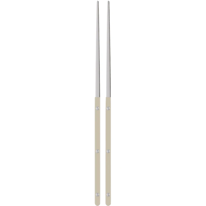 Bistrot Solid Spisepinde 2-pak, Light Khaki