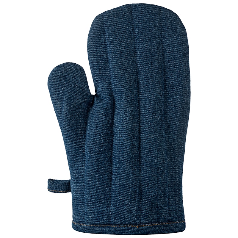 Aron Grillhandske Denim, Blå