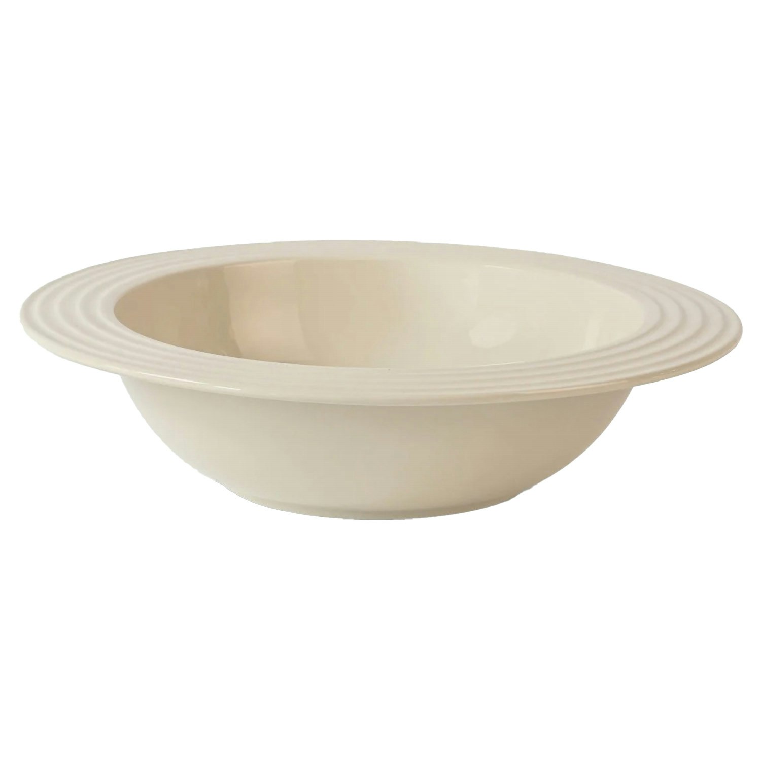 Sagaform Coffee & More Dyb Tallerken &Oslash;22 Cm - Dybe tallerkner Stent&oslash;j Beige - 5018639
