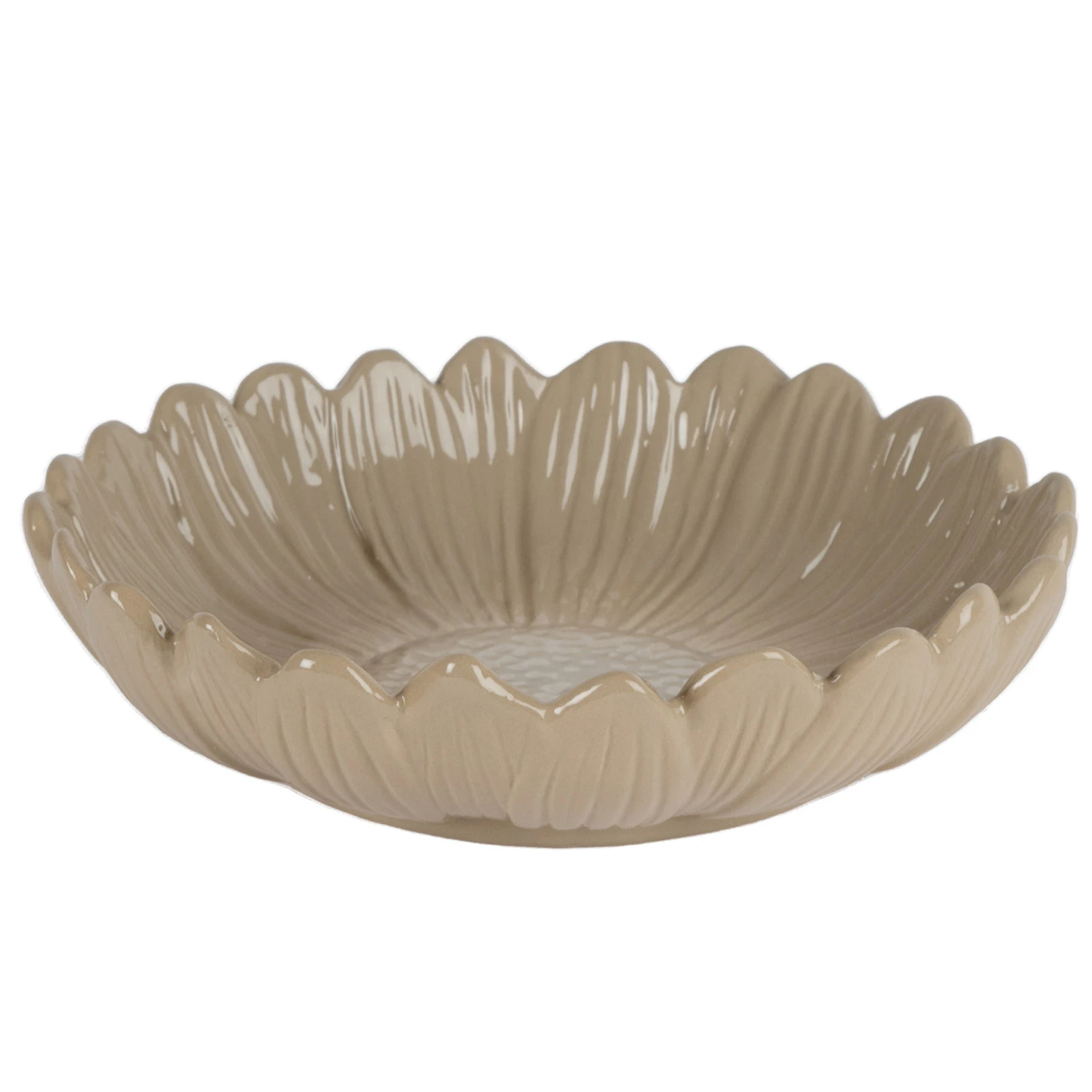 Sagaform Dagny Serveringssk&aring;l 20 Cm - Serveringssk&aring;le Dolomit Keramik Beige - 5018390