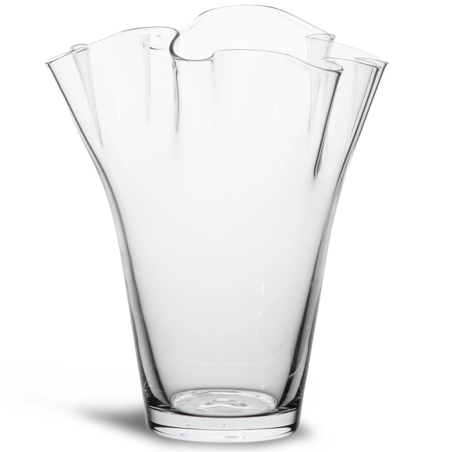 Sagaform Viva Vase 24,5 Cm - Vaser Mundbl&aelig;st Glas Klar - 5018375