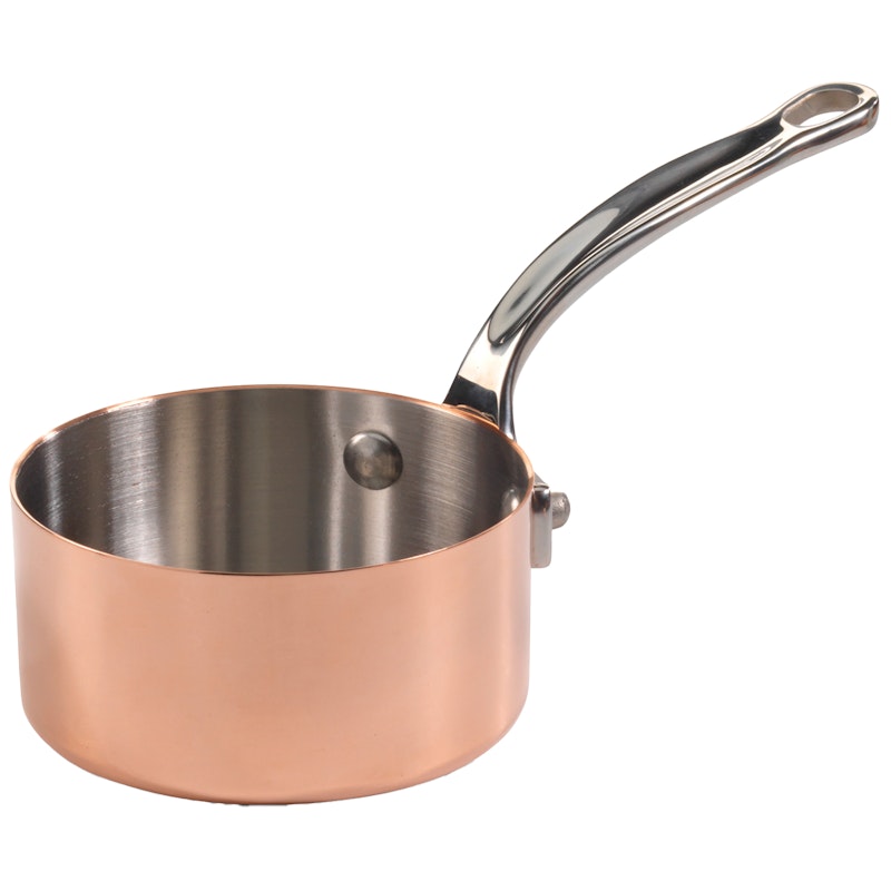 Kasserolle Mini Kobber, Ø9 cm