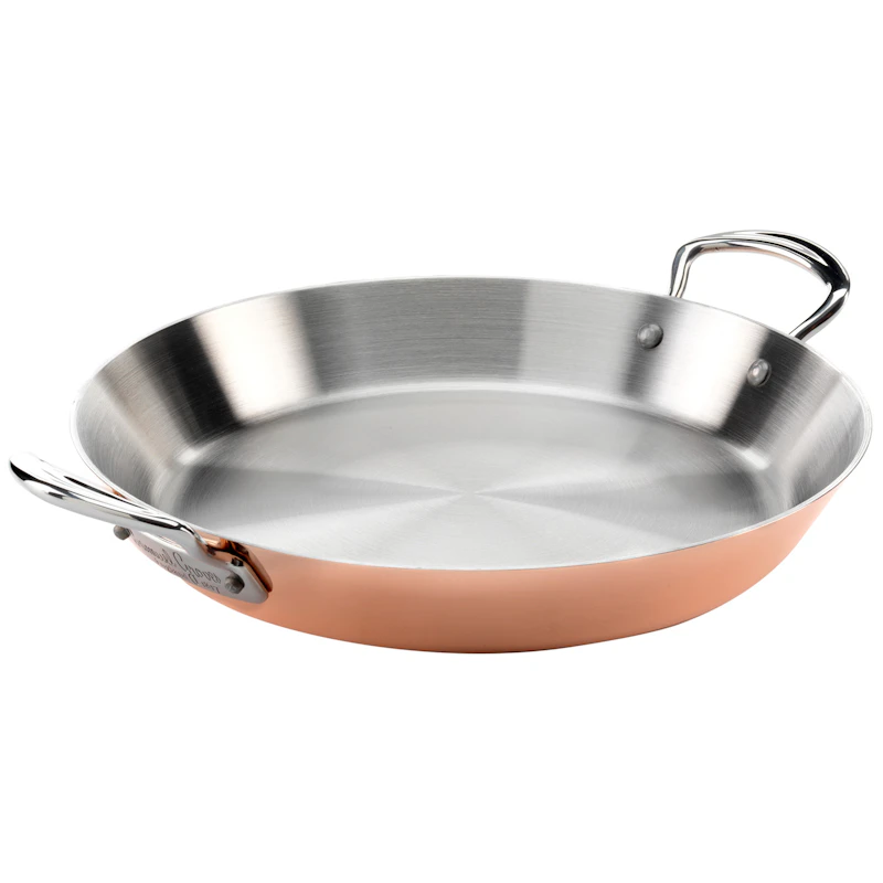 Paellapande Kobber, Ø30 cm