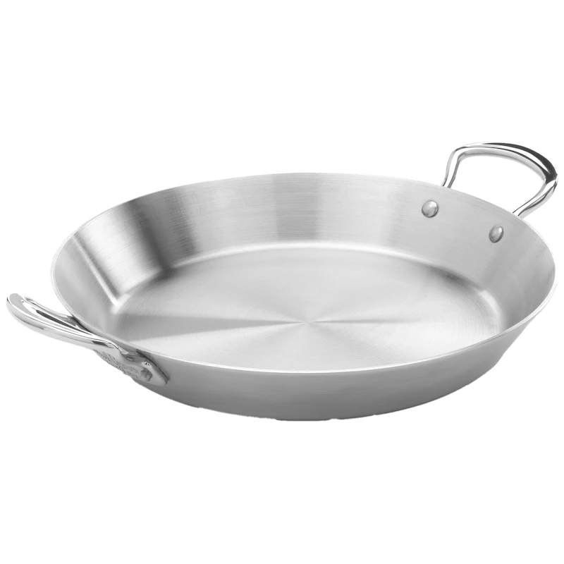 Paellapande Rustfrit Stål, Ø30 cm