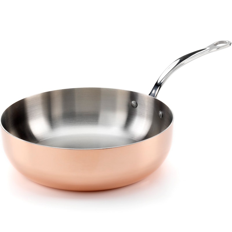 Sautépande Kobber, Ø24 cm