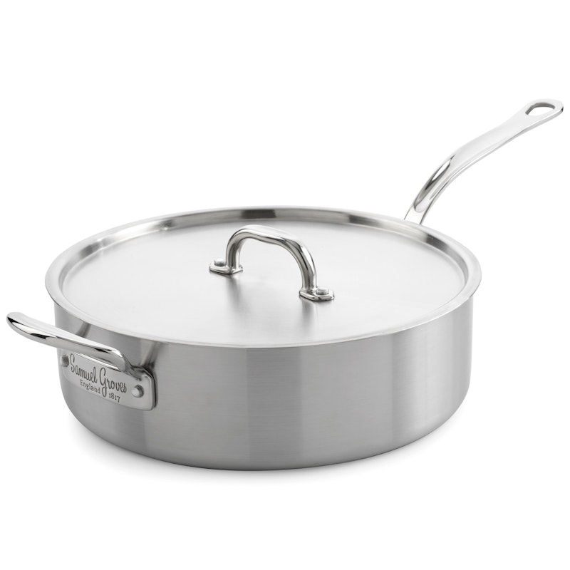 Sautépande Med Låg Rustfrit Stål, Ø26 cm