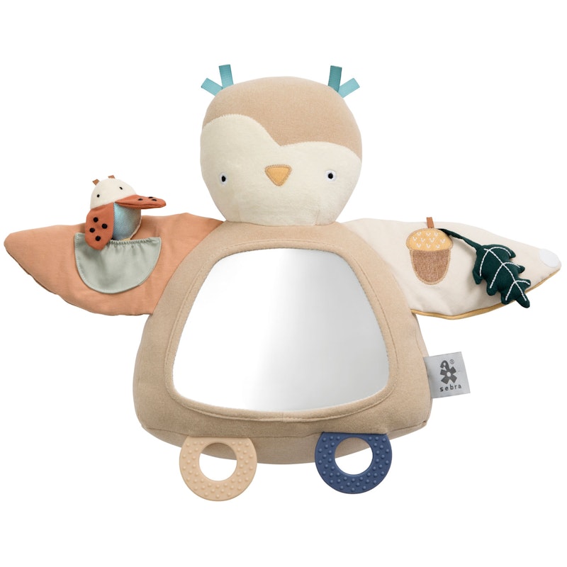 Blinky The Owl Aktivitetslegetøj, Maple Beige