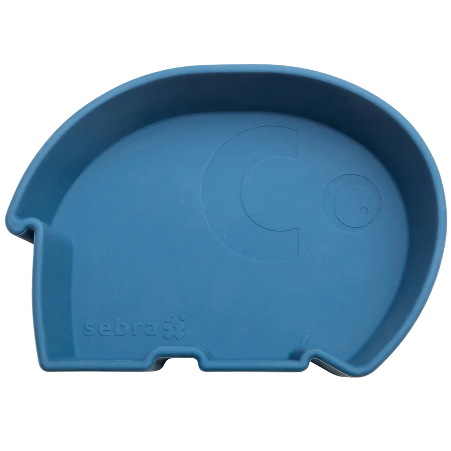 Sebra Fanto Sk&aring;l - B&oslash;rnetallerkner Silikone Bl&aring; - 700810009