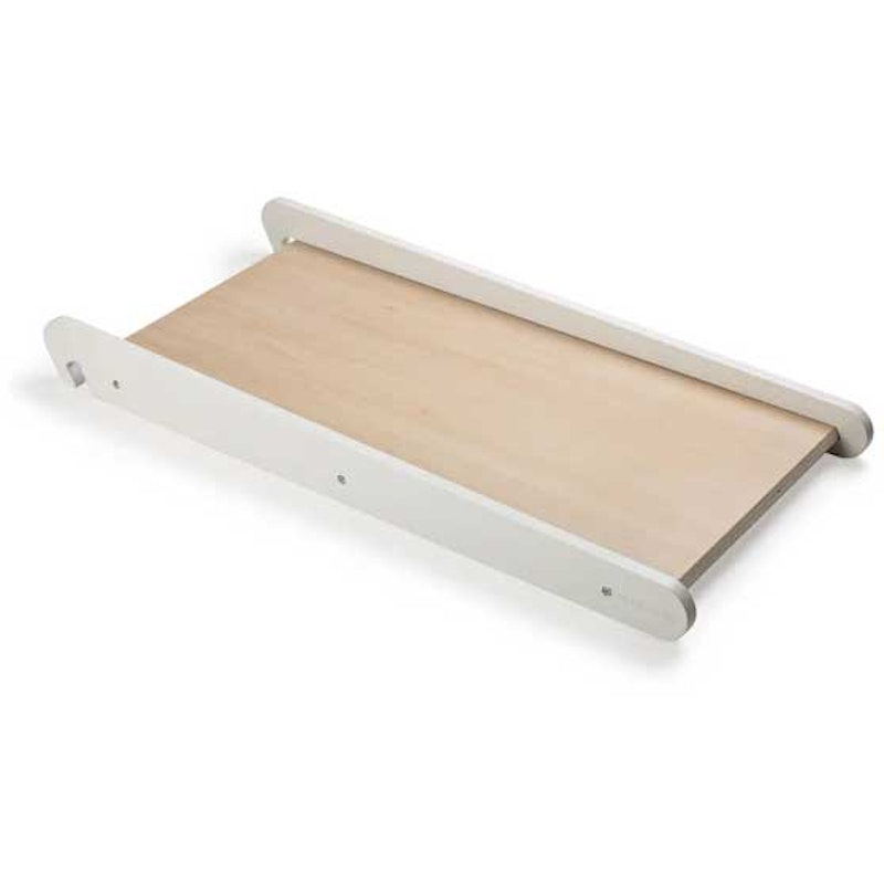 2-in-1 Glide Til Sebra Seng, Classic White