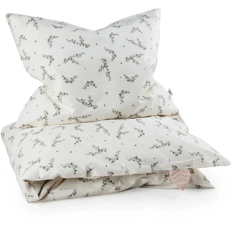 Sengesæt 70x100 + 40x45 cm, Powder Blossom