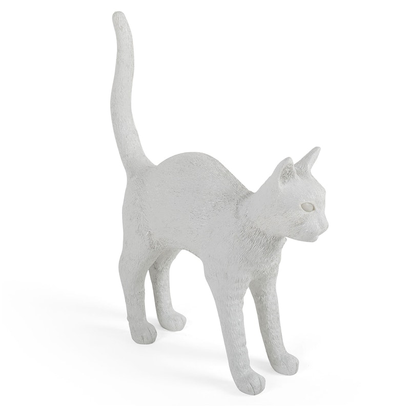 Jobby The Cat Lampe LED, Hvid