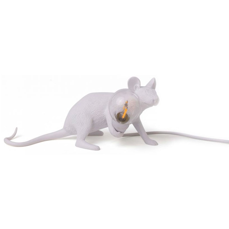 Mouse Lamp Lop Bordlampe, Hvid