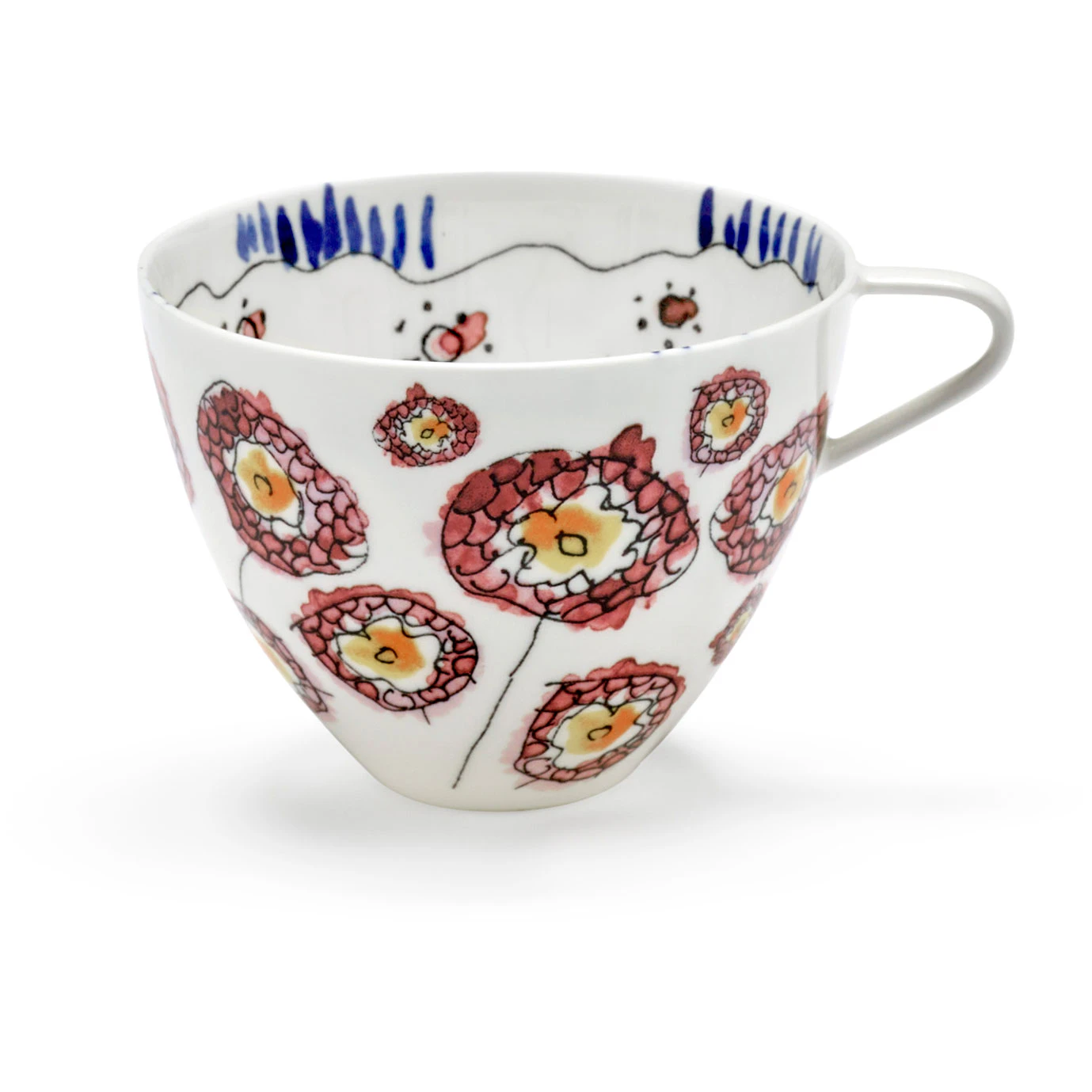 Serax Anemone Milk Cappuccinokop - Kaffekopper Benporcel&aelig;n Bl&aring; - B9223130-307