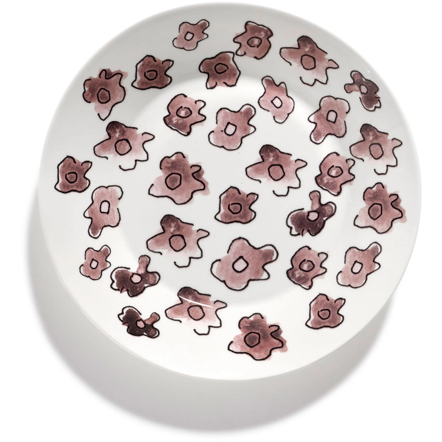 Serax Dark Viola Dyb Tallerken Xs - Dybe tallerkner Benporcel&aelig;n Rosa - B9223111-400