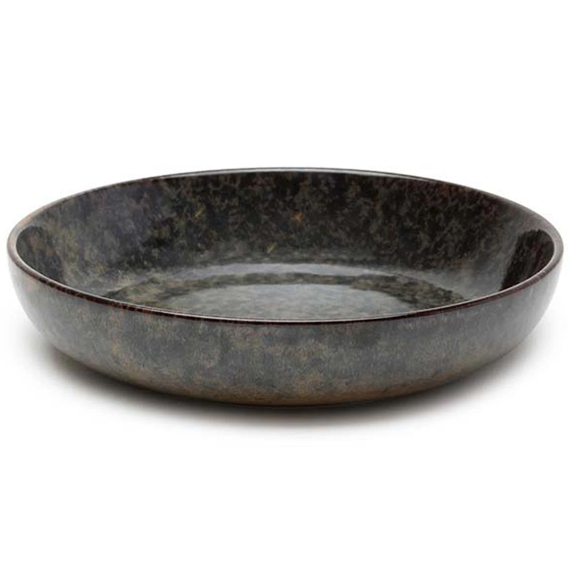 Serax Surface Dyb Tallerken Medium - Dybe tallerkner Stent&oslash;j Indi Grey - B5116205B