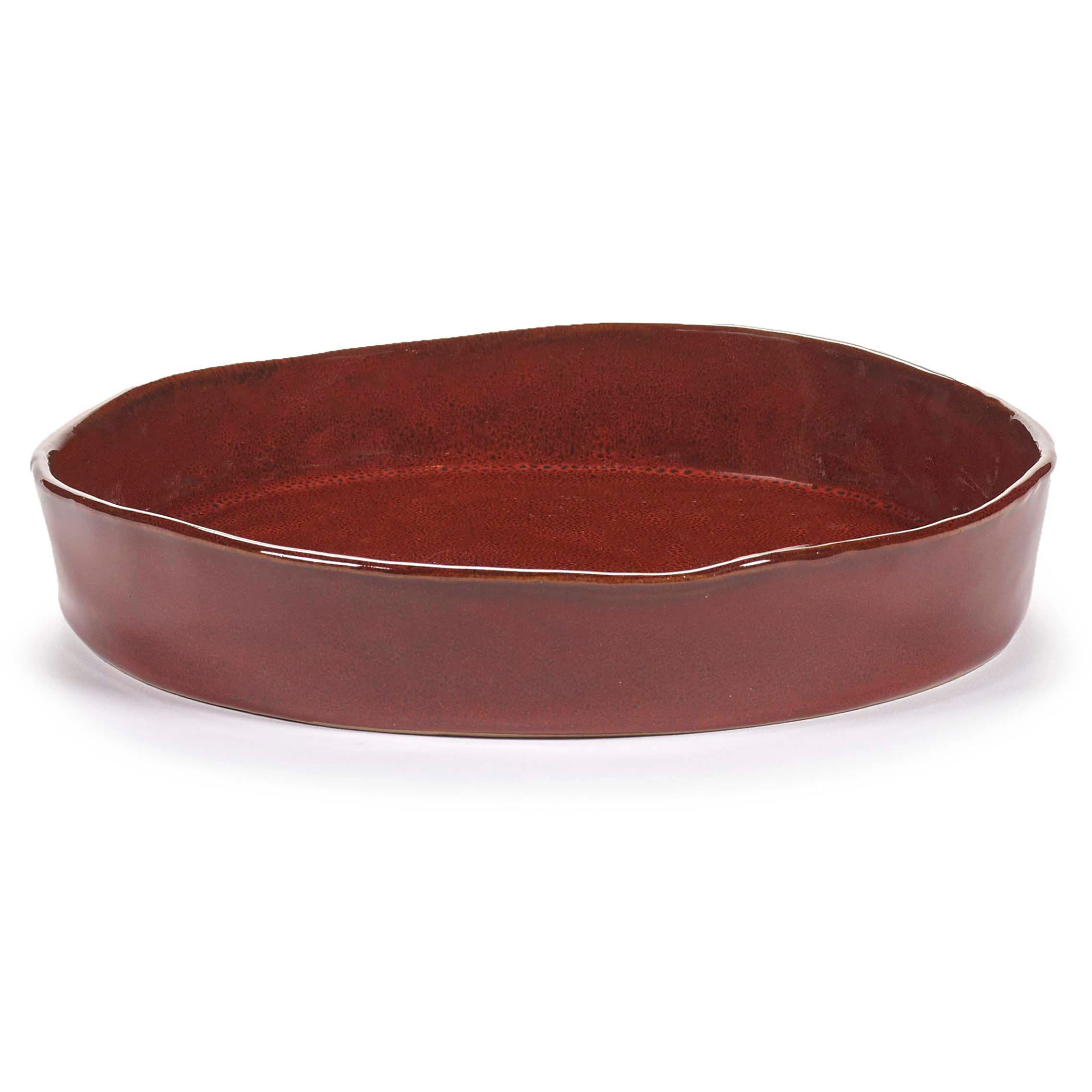 Serax La M&egrave;re Dyb Tallerken Medium - Dybe tallerkner Stent&oslash;j Venetian Red - B5123010-317