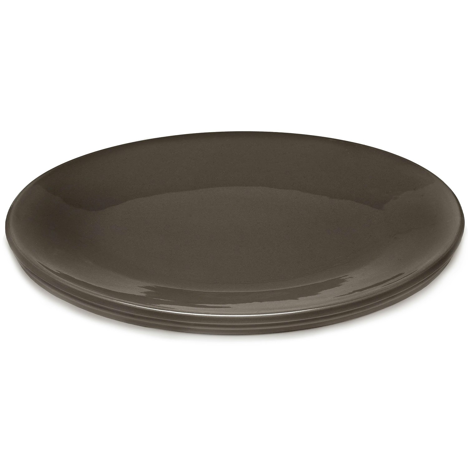 Serax Dune Tallerken - Serveringsfad Porcel&aelig;n Brun - B4023216-704