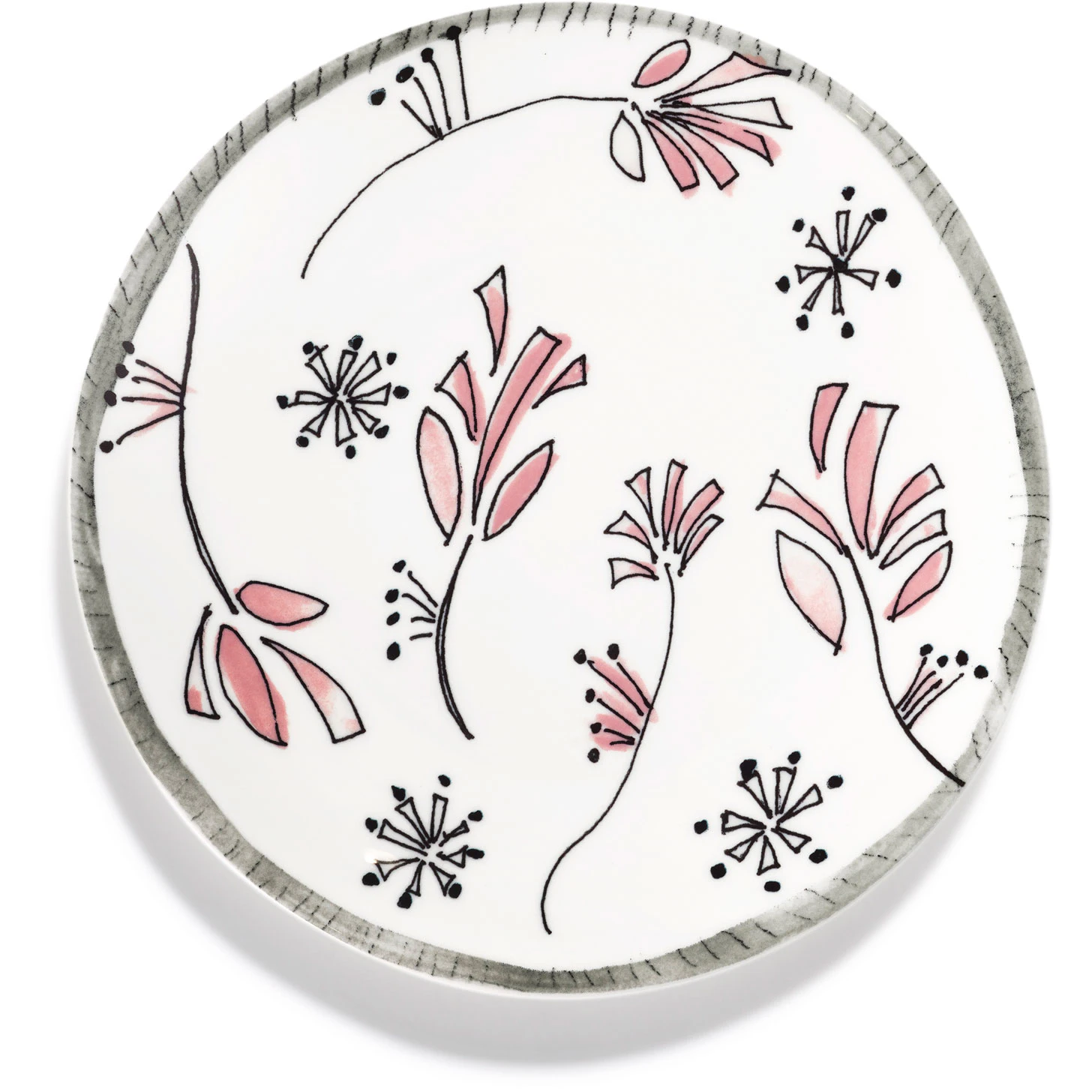 Serax Fiore Morgenmadstallerken - Asietter Benporcel&aelig;n Rosa - B9223102-410