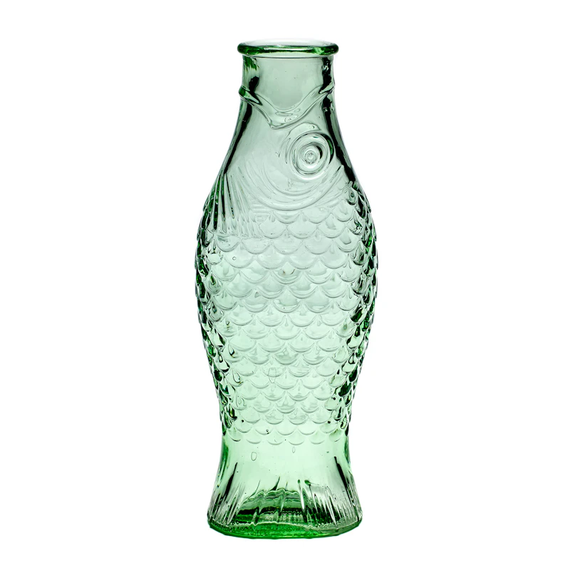 Fish & Fish Vase 1 L, Grøn