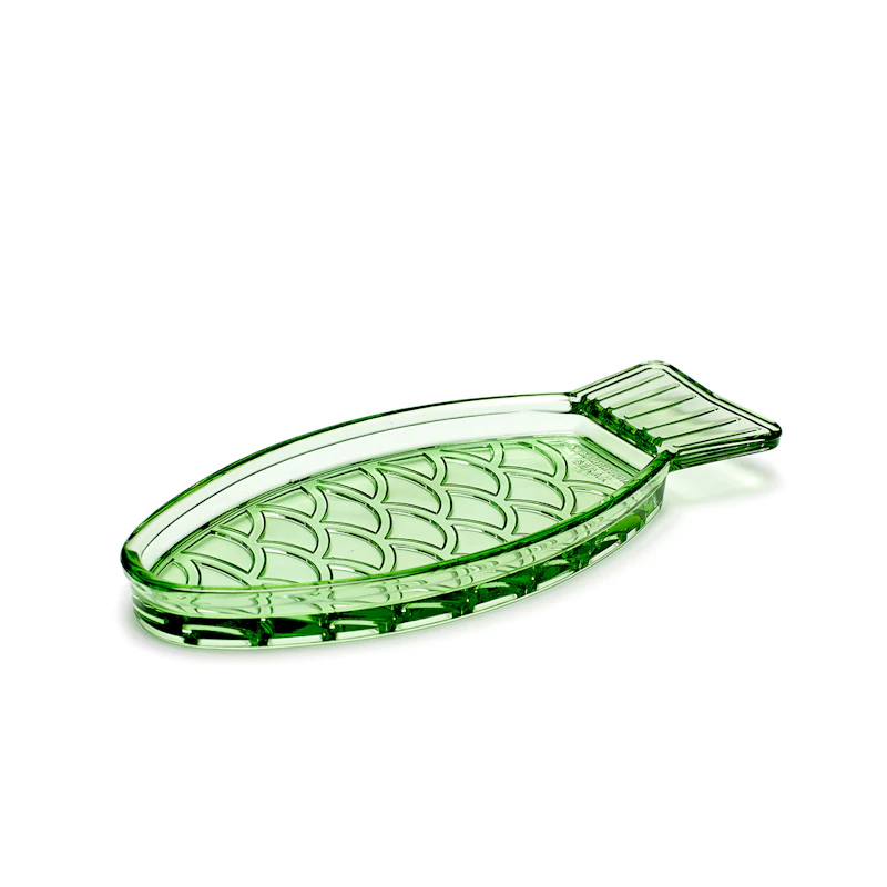 Fisktallrik S, Grøn