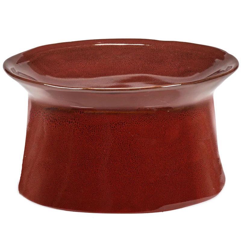 La Mère Skål med Fod, Venetian Red