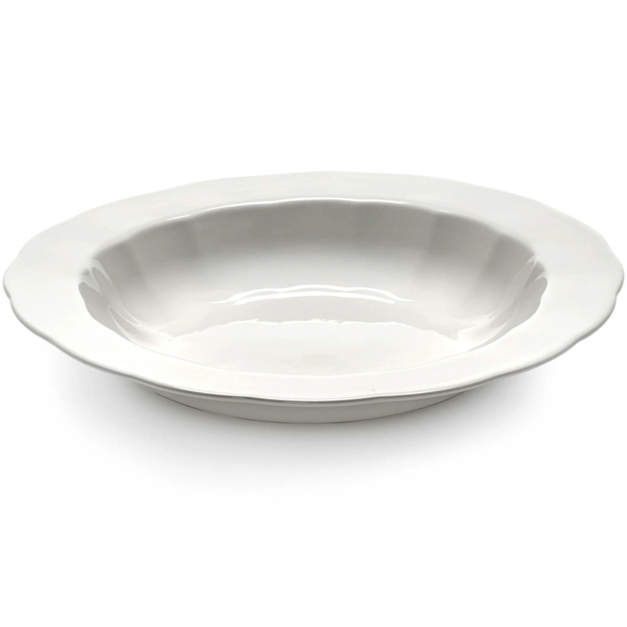 Serax Silhouette Pastatallerken Stor - Pastatallerkner Porcel&aelig;n Hvid - B5225011-001