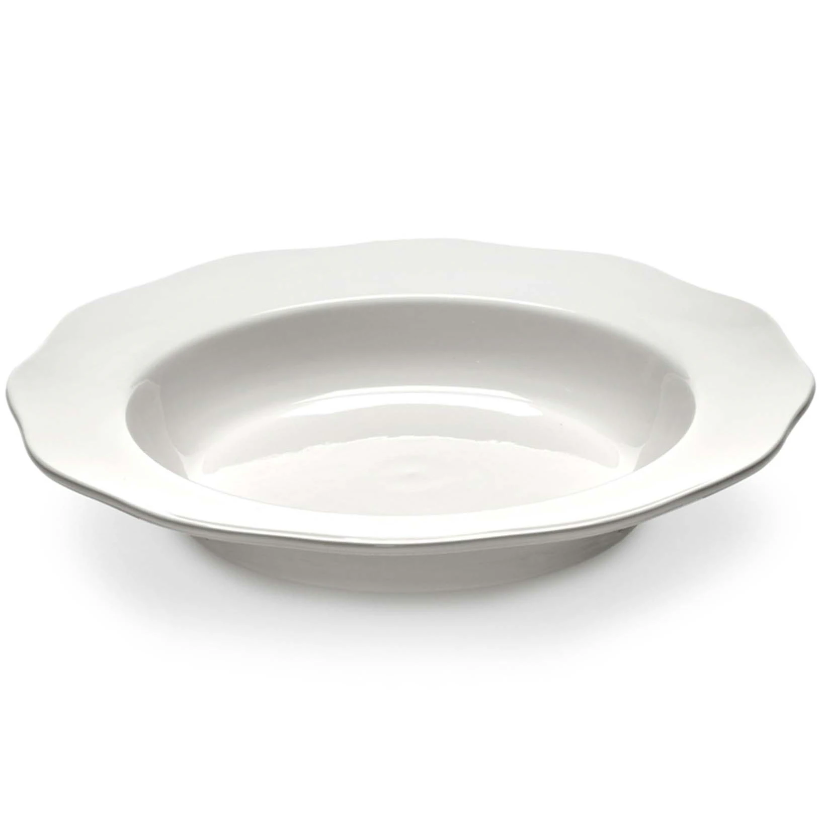 Serax Silhouette Pastatallerken Medium - Pastatallerkner Porcel&aelig;n Hvid - B5225013-001