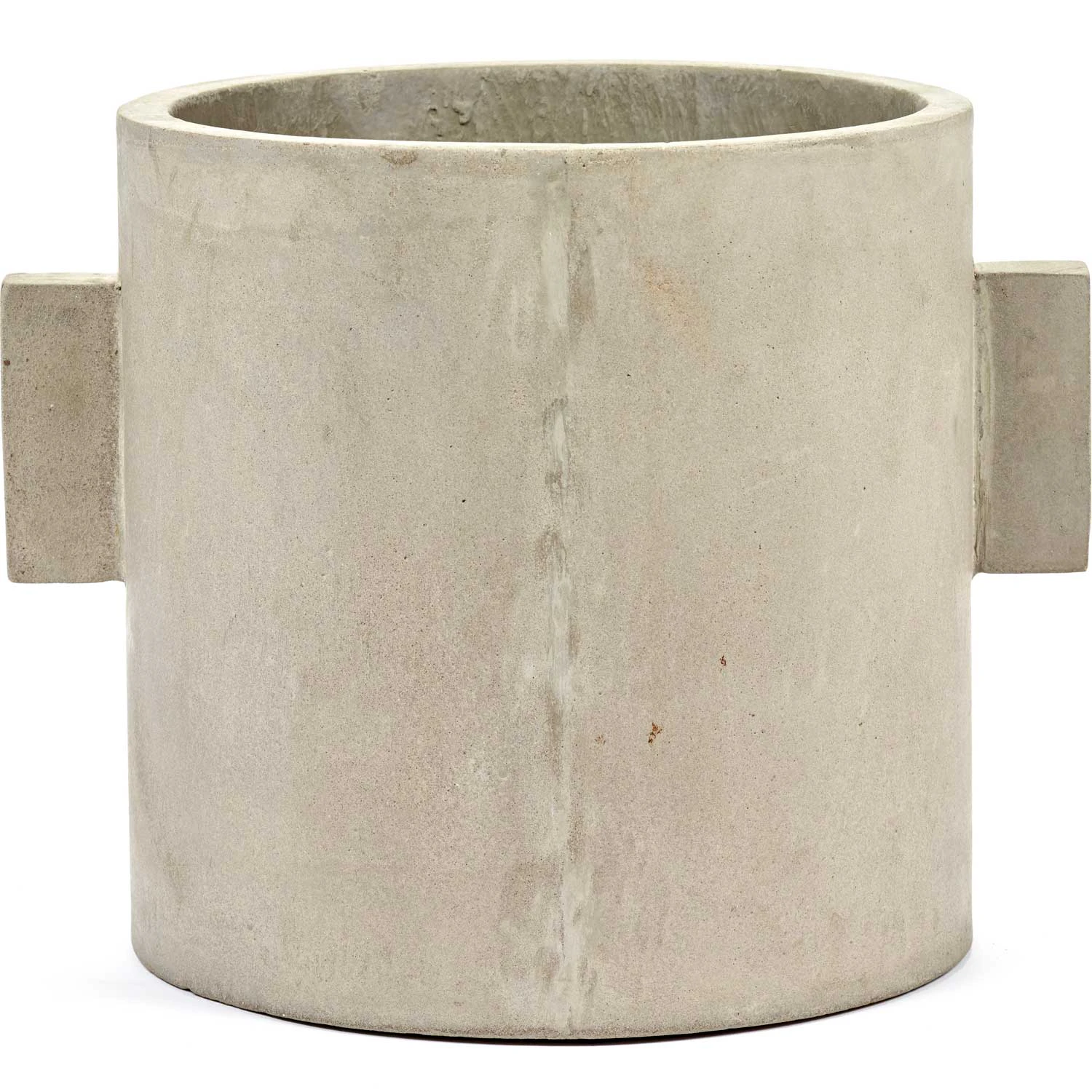 Serax Pottery Rond Conrete 25 Cm - Krukker Beton Gr&aring; - B7218504