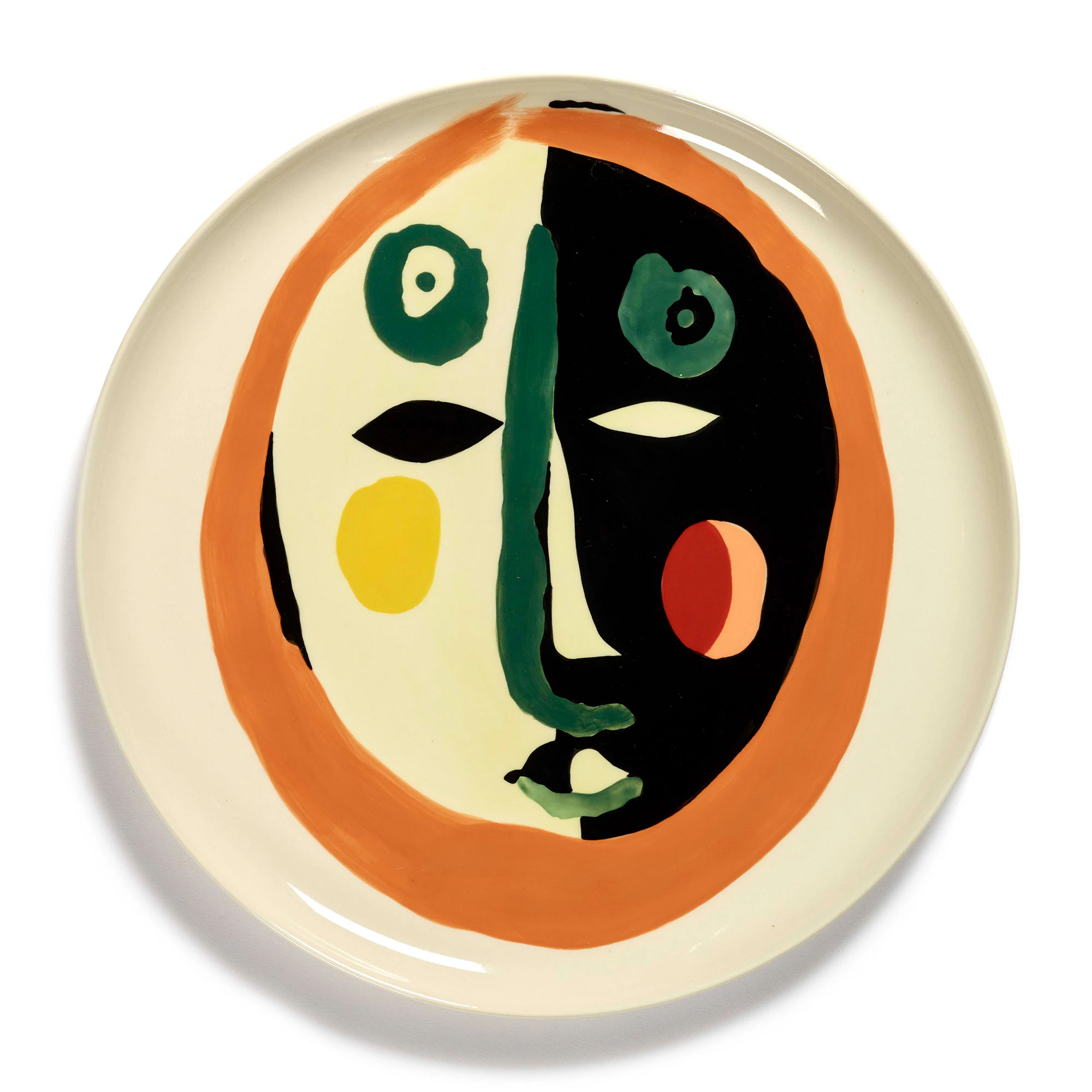 Serax Feast N&deg;1 Serveringsfad 35 Cm Flerfarvet - Serveringsfad Stent&oslash;j Multi - B8921007P