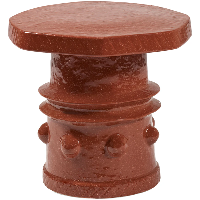 Clara Side Table, Rust